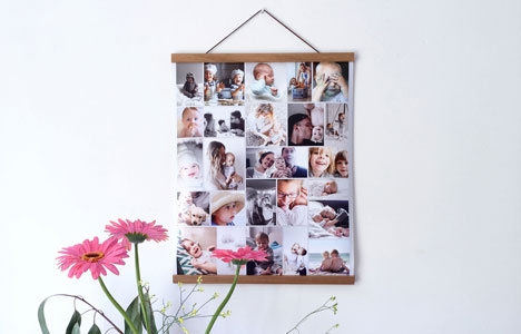 poster hanger for your photo collage